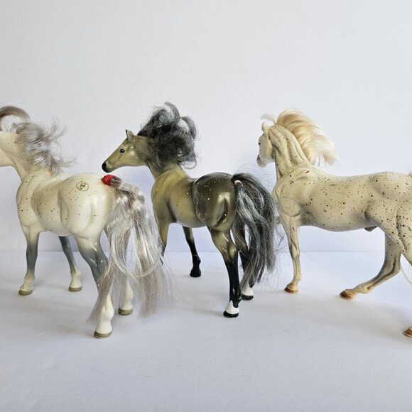 Vintage 1998 Empire Industries “Grand Champions” Appaloosa & Dapple Grey Horses - Picture 3 of 12